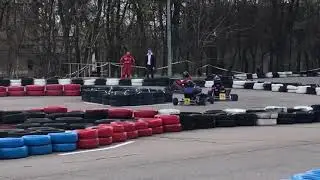 авария картинг переехал полностью