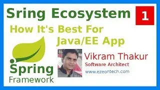 1 - Why Spring Framework is Best? Spring Ecosystem Introduction - by eZeon