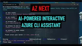 Az Next – AI-powered interactive assistant Azure CLI ⚠