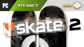 Skate 2 on PC powered by Xenia