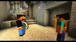 Шахтерский побег [minecraft короткометражка]