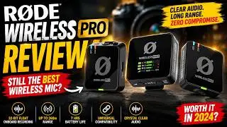 Is this the BEST WIRELESS MIC EVER ?  RØDE Wireless Pro REVIEW