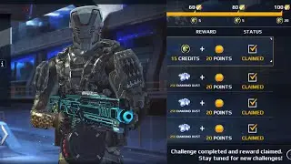 MC5 ARES armor and BUCKSHOT only Daily Rewards (Diamond League)(Cores at the end)