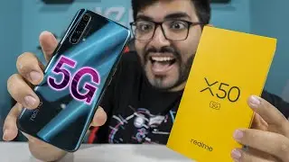 HERE IT IS! THE BIGGEST competitor to the POCO X3 PRO! Realme X50 5G! MUCH MORE BEAUTIFUL!