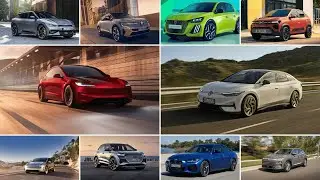 Top 10 des meilleures voitures électriques 2025