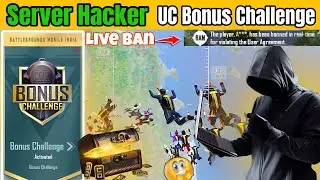 Server Hacker In UC  Bonus Challenge 😱 | Live Ban Hacker 🤬 @Bmbrchintu