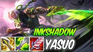 YASUO MID GAMEPLAY | Best Build & Runes Season 13 | INKSHADOW YASUO | League of Legends