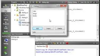 C   Qt 47   Intro to model view programming
