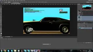 Обработка скриншотов Photoshop CS6 (SA:MP Forums)