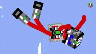 22 Stickman VS Secret Minecraft Lab