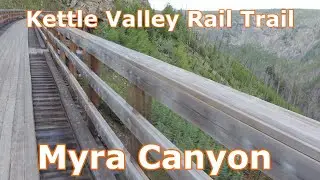 Kettle Valley Rail Trail Myra Canyon Fat Tire Ebike Ride