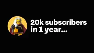 How I Went From 0 to 20k Subs In 1 Year (Q&A)