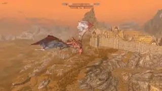 Riding Odahviing. No, not that kind. - Skyrim SE