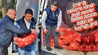 CHP İzmir'de bedava patates-soğan dağıtıyor (SICAK GELİŞME)