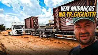 UM CAMINHÃO JOGOU ELE PRA FORA DA ESTRADA!