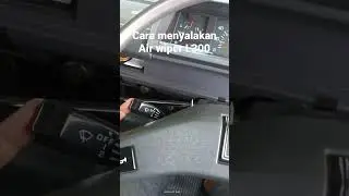 Cara menyalakan air wiper L300