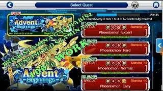 Digimon Links : Trick Battle / Explore tanpa Stamina (Unlimited Stamina with Co-Op Join) 100% Work