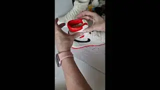 Кашпо -Органайзер Кроссовок #гипс #nike "air jordan"