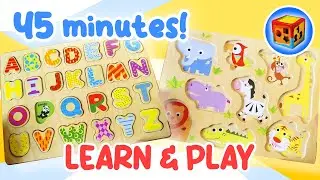 Toddly Winks│Puzzle Boards Compilation│Learn and Play!