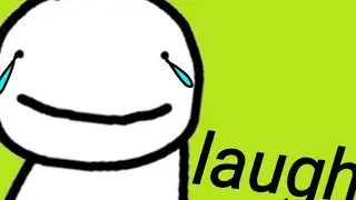 Dream's hardest laugh or wheeze at an instagram post ANIMATED!