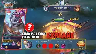 MAIN ALPHA EXP WAJIB PAKE ITEM INI ‼️ GAMEPLAY ALPHA EXPLANE TERBARU 2024 - Mobile Legends