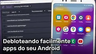 Universal Android Debloater - Debloteando facilmente seu dispositivo Android (requer PC, sem root)