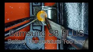 Samsung Galaxy S8 Plus Charging Paused - Battery Temperature Too Low - Temperatura batteria bassa