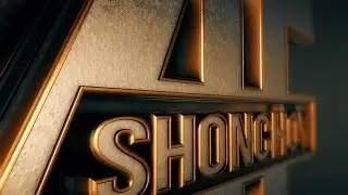 After Effect 3D Intro |  Gold Logo Animation | Element 3D