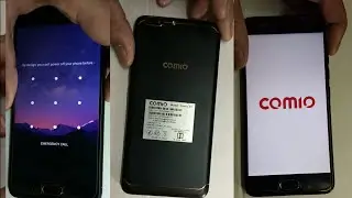 Comio X1,S1 Hard Reset Pattern and Password Unlock