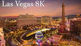 Las Vegas 8K Ultra HD Slideshow 2021 | Amazing Las Vegas Photo Collection | Video 8K 60fbs