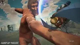 Attack on Titan 2 – Custom Character Highlight + Battle Combat Trailer
