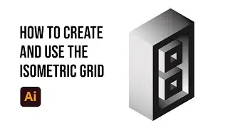 How to create and use the isometric grid | Typefool illustrator tutorial