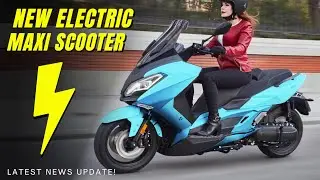 This New Electric Maxi Scooter from Spain is Here to Take on Market Leaders