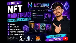 NFT Marketplace Project | Next.js + Solidity + MetaMask