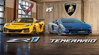 2025 CORVETTE ZR1 VS 2025 TEMERARIO! Which is King of the Hill?