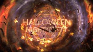 Halloween 2024 Intro Opener After Effects Particular