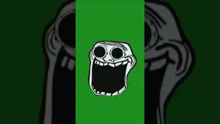 Troll face green screen download 🤯🗿 