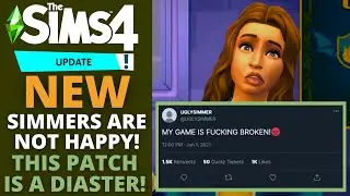 SIMMERS STILL HAVE ISSUES WITH THE SIMS 4 AFTER THE NEW PATCH UPDATE!