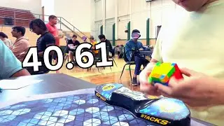 40.61 official 5x5 solve | Oklahoma Champs 2024