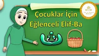 Çocuklar İçin Eğlenceli Elif-Ba (3-6 yaş)