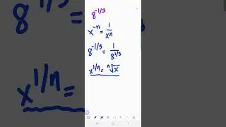Simplify Negative Fraction Exponent 