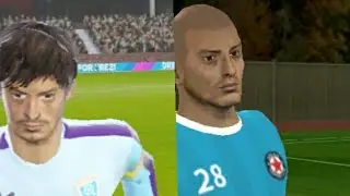 Dream league soccer 20 Man City Faces Comparison