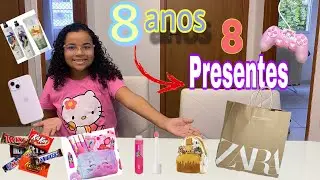8 ANOS 8 PRESENTES - DESAFIO