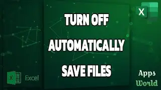 How To Turn Off Automatically Save Files On Excel App