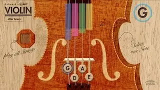 Violin Tuner (GDAE) in A 440Hz