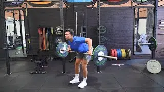 Wide Grip Barbell Row | Upper Back | Strength and Conditioning Exercises