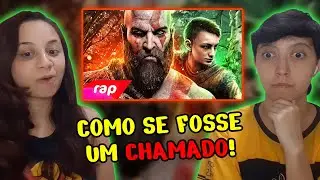 REACT RAP DO KRATOS E ATREUS (GOD OF WAR) - NÓS SOMOS DEUSES | NERD HITS | 7 MINUTOZ