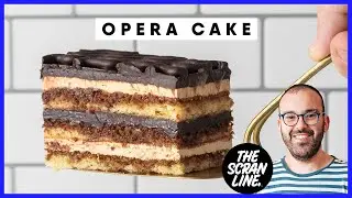 Melt In Your Mouth French Opera Cake (Layered Coffee Cake)