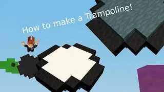 How to make a Trampoline in Roblox Islands