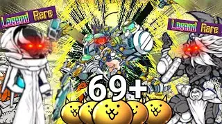 Gambling 69+ GACHA ROLLS in battle cats